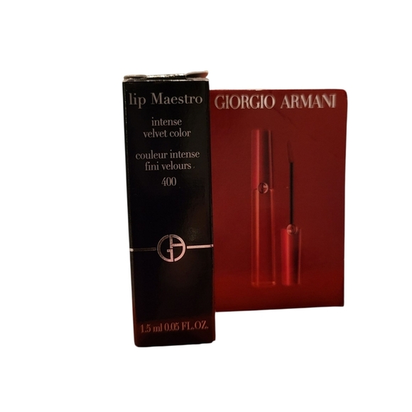 Giorgio Armani Other - Giorgio Armani Lip Maestro Intense Velvet Color: Red (400), 1.5ml (.05oz), NIB